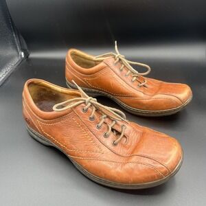 Born Shoes Mens Size 11 Brown Leather Lace Up Comfort Walking Casual M2483 CO470